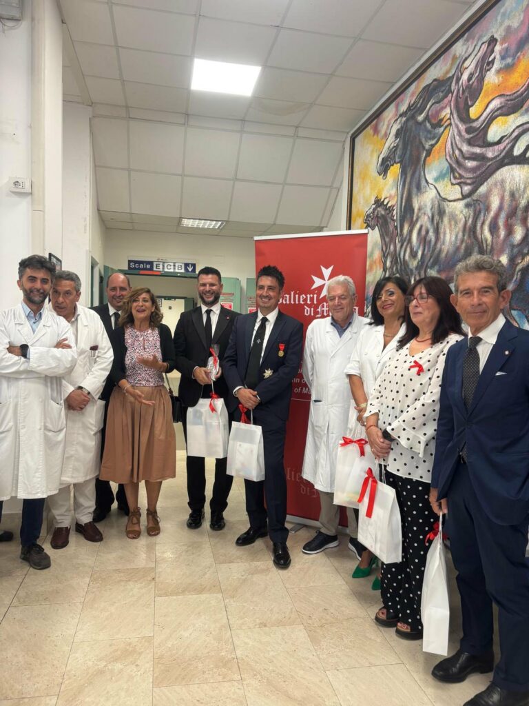 Cuori Nobili in Corsia: la solidarietà dei Cavalieri OSJ a Cagliari